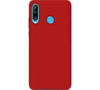 BigBen Connected Funda para Huawei P30 Lite Rígida Acabado Soft Touch, Rojo