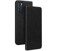 Funda Oppo Reno 6 Pro Polipiel Dorso rígido Soporte de vídeo BigBen Negro
