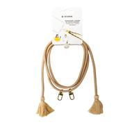 BigBen Connected Bandolera Universal Smartphone con borlas, Beis
