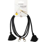BIGBEN CONNECTED BBANDPOM1 - Negro bandolera con pompones