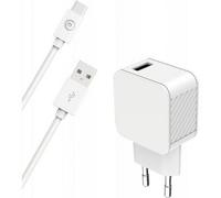 BigBen Connected, Cargador de red USB A Cable FastCharge USB A/USB C de 3A