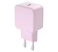 BigBen Connected Cargador sectorial USB-C de 20 W con carga rápida, Rosa