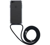 BIGBEN CONNECTED COQUEBANDIP8 - Funda transparente + correa de hombro negra I...