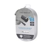 Bigben Connected FPCACMFI1.2MG - Cargador (Auto, Encendedor de Cigarrillos, 1,2 m, Gris, Plata)