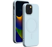 BigBen Connected Funda blanda compatible con para iPhone 15 Plus, Azul