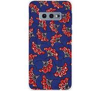 BigBen Connected Funda para Galaxy S10e Dura Ekonda, Azul / Rojo