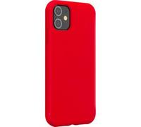 BigBen Connected Funda para iPhone 12/12 Pro Rígida Silicona Soft Touch, Rojo