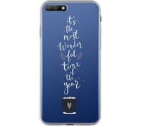 BigBen Connected, Funda rígida para Huawei Y6 2018 con estampados Wonderful Time