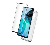 BigBen Connected Pack de 2 accesorios en 1 para Motorola G72, Transparente