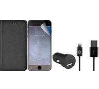 BIGBEN CONNECTED PACKIPHONE65 - Estuche de pie negro + pantalla + minicac