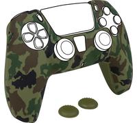 BigBen Controlador de silicona con Glove Camo, color verde, (Sony Playstation 5)