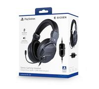 Bigben Cuffie Gaming V3 PS4 PS5 Ufficiale Sony PlayStation, Grigio Titanio [Importación italiana]