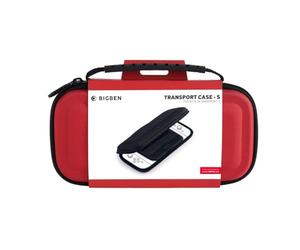 BigBen Interactive - Bolsa de Transporte, Color Rojo (Nintendo Switch Lite)