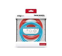 BIGBEN Interactive - Pack De 2 Volantes para Joy-con, Color Rojo Y Azul, Tamaño Grande (Nintendo Switch)
