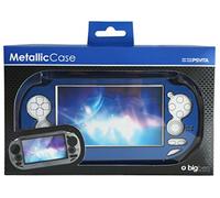 Bigben Interactive PSVCASEMETALBLU -Estuche para videoconsola y accesorios, 220mmx160mmx28mm, Metal, Policarbonato, Azul