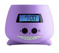 Bigben Interactive RPEUNICORN Reloj Púrpura - Radio (Reloj, LCD, Azul, Púrpura, Imagen, Techo)