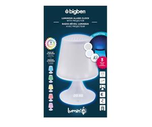 Bigben Interactive RRVP01 Reloj Digital Blanco - Radio (Reloj, Digital, FM, LED, Varios, Blanco)