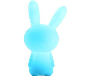 BigBen Sound BTLSRABBIT - Altavoz Wireless Luminoso Conejo portátil (15 W, Puerto USB, Jack 3.5 mm, Bluetooth, Distintos Colores y Efectos Luminosos) Color Blanco