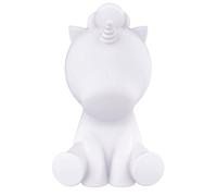 Bigben Sound BTLSUNICORN - Altavoz Wireless Luminoso Unicornio portátil (15 W, Puerto USB, Jack 3.5 mm, Bluetooth, Distintos Colores y Efectos Luminosos) Color Blanco