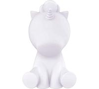BigBen Sound BTLSUNICORN - Altavoz Wireless Luminoso Unicornio portátil (15 W, Puerto USB, Jack 3.5 mm, Bluetooth, Distintos Colores y Efectos Luminosos) Color Blanco
