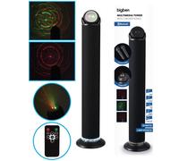 Bigben Torre De Sonido LED Luz Disco Láser Mikro Bluetooth Altavoz De Fiesta