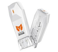 BIGBIG WON Adaptador de controlador inalámbrico R100 Pro compatible con Xbox Series X|S, compatible con Xbox One X|S Controller/Elite Series 2/PS5/PS4/Switch Controller jugando en PS4/Switch/PC