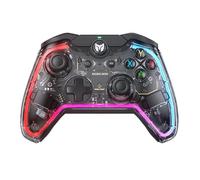 BIGBIG WON Controlador de juego de PC, giroscopio de 6 ejes, despertar con un solo clic, turbo, doble vibración,luz RGB/Switch OLED para PC window10&11