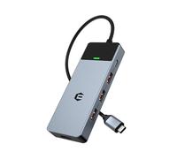 BIGBIG WON Divisor USB C, concentrador HDMI 5 en 1 USB C con 4 K @ 60 Hz, 3 x 10 Gbps USB 3.2 Gen 2, 100 W PD, USB C Hub para Surface, DELL, HP, Lenovo y más Dispositivos Tipo C