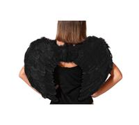 BigBuy Carnival Alas 60 x 45 cm Negro