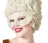 BigBuy Carnival Antifaz Blanco S1134136 - EAN: 8422259762713