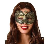 BigBuy Carnival Antifaz Dorado S1134145 - EAN: 8422259762829