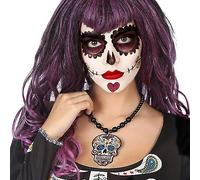 BigBuy Carnival Collar Halloween Calavera México