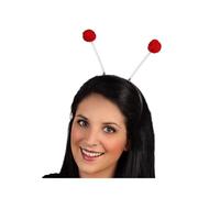 BigBuy Carnival Diadema Abeja Rojo