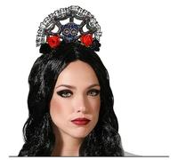 BigBuy Carnival Diadema Calavera Negro S1132604 - EAN: 8422259747383