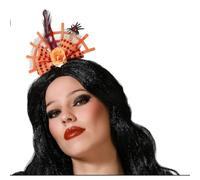 BigBuy Carnival Diadema Halloween Naranja S1134278 - EAN: 8422259747185