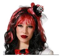 BigBuy Carnival Diadema Rojo Intenso Halloween