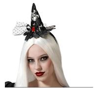 BigBuy Carnival Diadema Sombrero Bruja Halloween - Marca EAN: 8422259745488