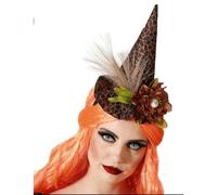 BigBuy Carnival Diadema Sombrero Bruja Halloween - Marca EAN: 8422259749622