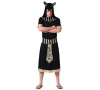 BigBuy Carnival Disfraz Egipcio Negro