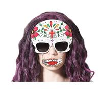 BigBuy Carnival Gafas Calavera