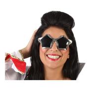 BigBuy Carnival Gafas Plateado Estrella