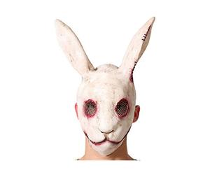 BigBuy Carnival Máscara Conejo Blanco Halloween