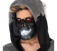 BigBuy Carnival Máscara Halloween 14 x 18 cm Negro