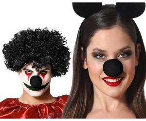 BigBuy Carnival Nariz de Payaso Negro 5 cm