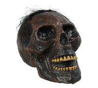 BigBuy Carnival S1123400 Calavera Voo Doo Marron