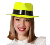 BigBuy Carnival Sombrero Amarillo