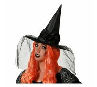 BigBuy Carnival Sombrero Bruja S1132578 - EAN: 8422259747123