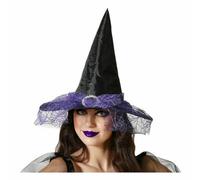 BigBuy Carnival Sombrero Bruja S1132716 - EAN: 8422259749554