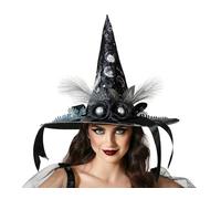 BigBuy Carnival Sombrero Negro Bruja Adultos - Marca EAN: 8422259749585