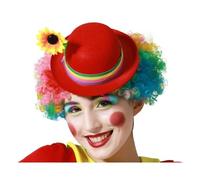 BigBuy Carnival Sombrero Rojo Payaso